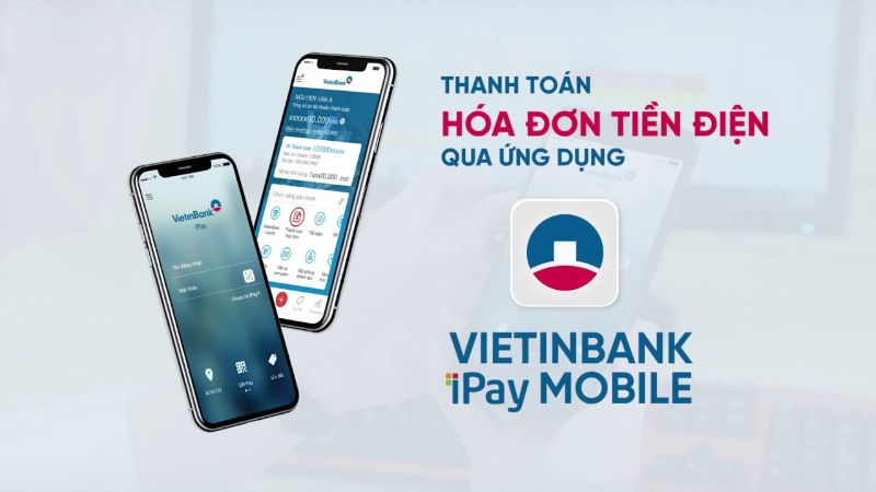 Đóng tiền điện thông qua iPay Vietinbank