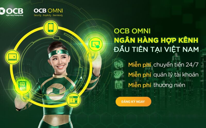 Cách nhập mã giới thiệu OCB OMNI nhận 30.000đ dễ dàng